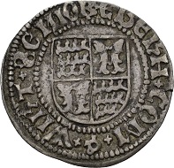 Graf Eberhard im Bart, „Palmbaumschilling“, 1494, Landesmuseum Württemberg, Stuttgart, Inv.-Nr. MK 5812. Foto: Landesmuseum Württemberg, Stuttgart.