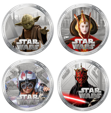 star wars coin set