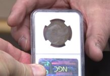 Eine halbe Million Dollar für eine 1851 $20 Liberty-Fehlprägung