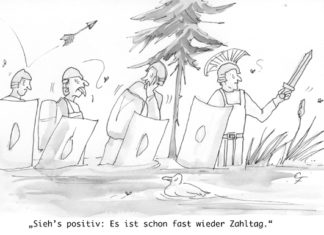 Unser Cartoon: Franklins Welt