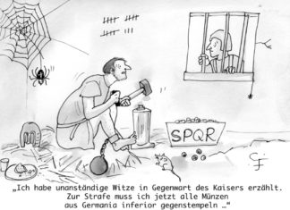 Unser Cartoon: Franklins Welt