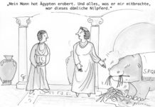 Unser Cartoon: Franklins Welt