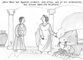 Unser Cartoon: Franklins Welt