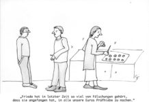 Unser Cartoon: Franklins Welt