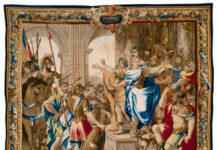 Antike Helden auf flämischen Wirkteppichen