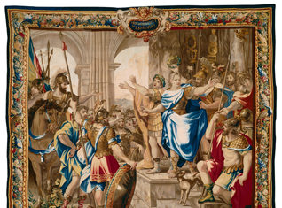 Antike Helden auf flämischen Wirkteppichen