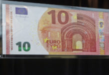 Neue 10-Euro-Banknote in Frankfurt präsentiert