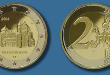 Michaeliskirche auf Niedersachsen-Münze