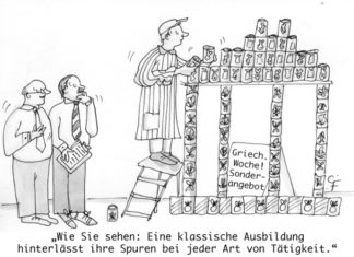 Unser Cartoon: Franklins Welt