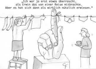 Unser Cartoon: Franklins Welt