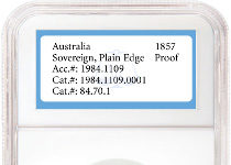 NGC kapselt Münzen des Smithsonian ein