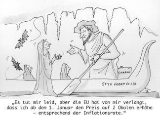 Unser Cartoon: Franklins Welt