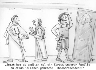 Unser Cartoon: Franklins Welt