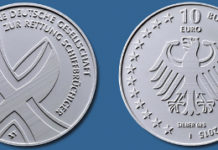 Neue 10-Euro-Gedenkmünzen zu Ehren der Deutschen Gesellschaft zur Rettung Schiffbrüchiger
