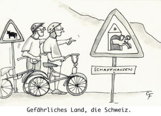 Unser Cartoon: Franklins Welt