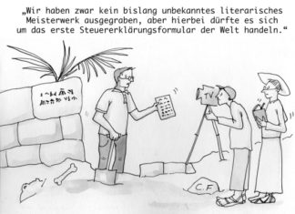 Unser Cartoon: Franklins Welt