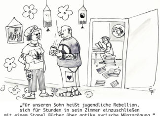 Unser Cartoon: Franklins Welt