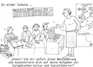 Unser Cartoon: Franklins Welt