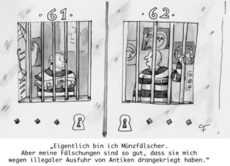 Unser Cartoon: Franklins Welt