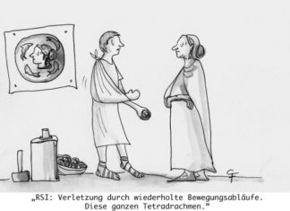 Unser Cartoon: Franklins Welt