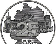 Gedenkprägung „25 Jahre Deutsche Einheit“