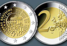 2-Euro-Gedenkmünze zu 25 Jahre Deutsche Einheit