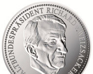Gedenkprägung für Richard von Weizsäcker