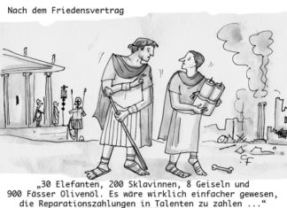 Unser Cartoon: Franklins Welt