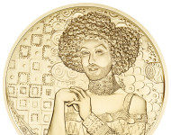 Conchita Wurst auf der neuen Klimt-Medaille der Münze Österreich