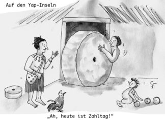 Unser Cartoon: Franklins Welt