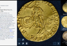 Münzen online – fast wie in die Hand genommen