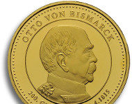 Degussa gibt Medaille zum 200. Geburtstag Otto von Bismarcks heraus