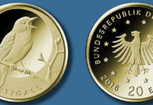 Deutschlands neue 20-Euro-Goldmünzenserie „Heimische Vögel“