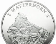 Sonderprägungen zu 150 Jahre Erstbesteigung des Matterhorns