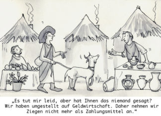 Unser Cartoon: Franklins Welt