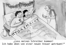 Unser Cartoon: Franklins Welt