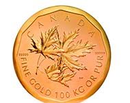 Die größte Münze der Welt