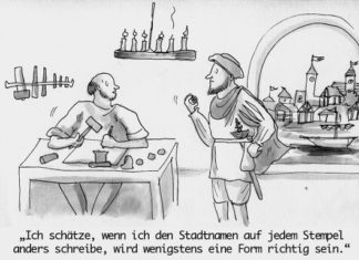 Unser Cartoon: Franklins Welt