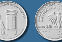 20-Euro-Gedenkmünze „200. Geburtstag Ernst Litfaß“