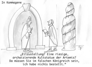 Unser Cartoon: Franklins Welt