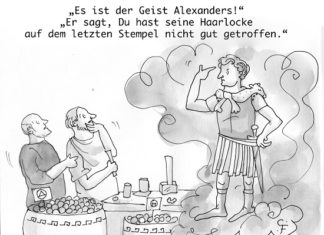 Unser Cartoon: Franklins Welt