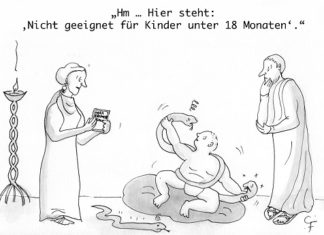 Unser Cartoon: Franklins Welt