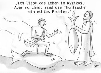 Unser Cartoon: Franklins Welt