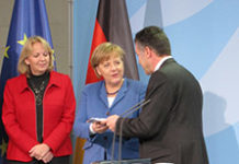 Eine Münze für die Bundeskanzlerin