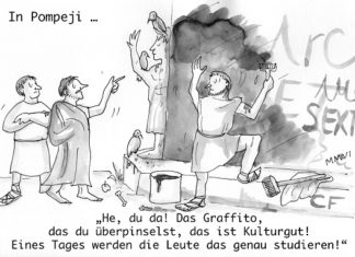 Unser Cartoon: Franklins Welt