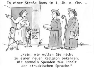 Unser Cartoon: Franklins Welt