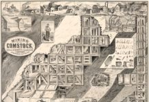 Eine Münzstätte für die Comstock Lode in Carson City / Nevada