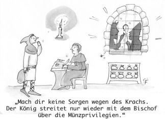 Unser Cartoon: Franklins Welt