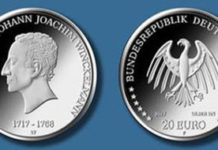 Deutschland ehrt Johann Joachim Winckelmann mit 20-Euro-Gedenkmünze
