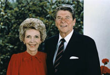 Ronald Reagan im Münzbild